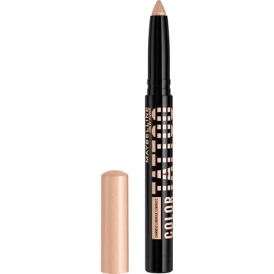 Imagen de Maybelline New York, Color Tattoo Stix, Stick Multiusos 2en1, Sombra de ojos+Liner, Duración 24h, Tono: I Am Courageous