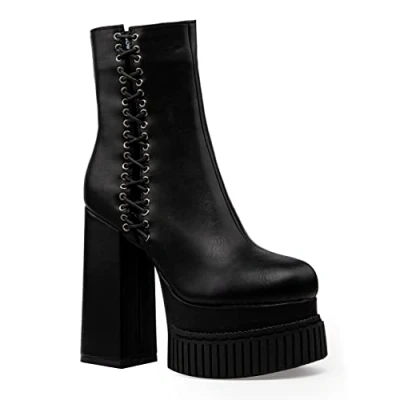 Imagen de LAMODA It Was Fate, Bota de Tobillo Mujer, Color Negro, 36 EU