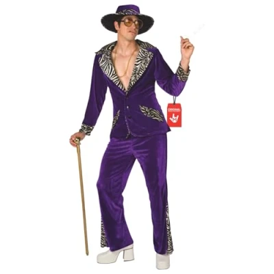 Imagen de Morph Disfraz Años 70 Hombre, Discoteca 80 Disco Carnaval Hombre Talla L