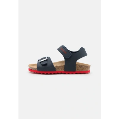 Imagen de Geox J Ghita Boy B, Sandalias para Niño, Multicolor (Navy/Red), 36 EU