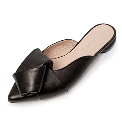 Imagen de L37 HANDMADE SHOES La Playa, Sandalia Mujer, Negro, 35 EU