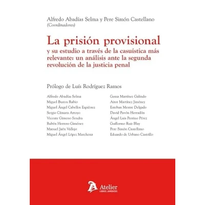 Imagen de La Prisión Provisional Y Su Estudio A Través De Casuística Más Rele