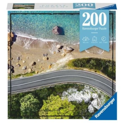 Imagen de Ravensburger Puzzle: Costa, Puzzles para Adultos y Niños, Rompecabezas Adultos, puzzle 200 piezas, Regalos Originales Mujer, No incluye Pegamento enmarcar, 33x21