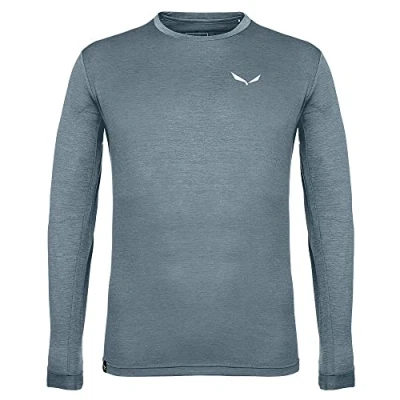 Imagen de Salewa PUEZ DRY TEE Camiseta de manga larga, Hombre, Talla: 54, Java blue melange