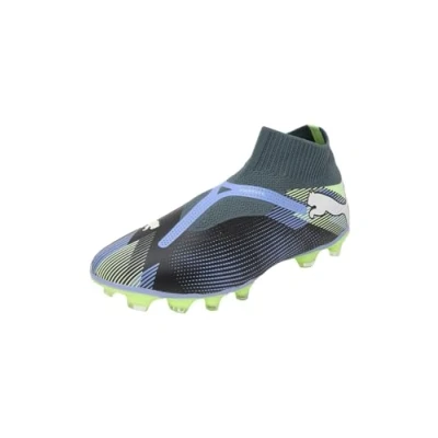 Imagen de Puma Future 7 Match Laceless FG/AG Botas de fútbol con tacos, Hombre, Talla: 43, Gray skies/white/fizzy apple Zapatos