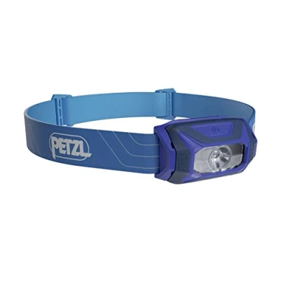 Imagen de PETZL Linterna TIKKINA Unisex, Azul, Talla Única