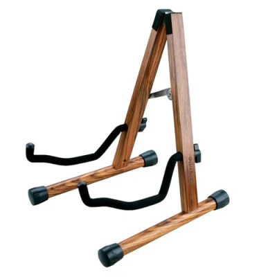 Imagen de Soporte de guitarra,Soportes guitarra acústica madera,Soporte eléctrica madera cebra,soporte violonchelo,Soporte clásico,Soportes plegable con