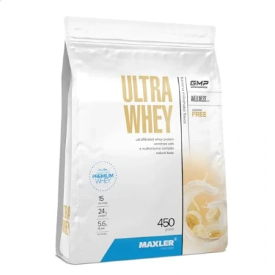 Imagen de Maxler Ultra Whey proteína 24 g de por porción Polvo suero puro Concentrado suero, leche, hidrolizado