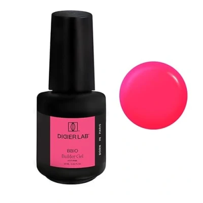 Imagen de DIDIER LAB BBIO Gel Constructor Uñas en Botella Hot Pink Fórmula Limpia libre de HEMA y TPO Builder Autonivelante UV LED para Fortalecer 15ml