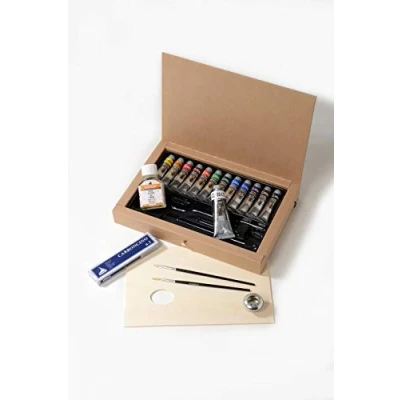 Imagen de Maimeri Classico Color Óleo Painting Caja Cartón 12X20Ml +Complementos