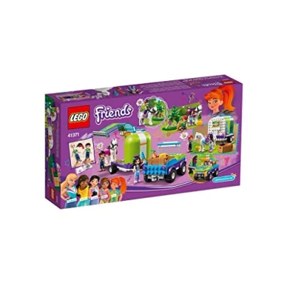 Imagen de LEGO Friends Remolque del Caballo de Mia Nuevo juguete construcción Coche con Remolque, incluye dos mini muñecas (41371)