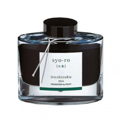 Imagen de Pilot Iroshizuku Fountain Pen Ink 50 ml Bottle Syo ro Pine Tree Dew (Gray Turquoise) (japan import)