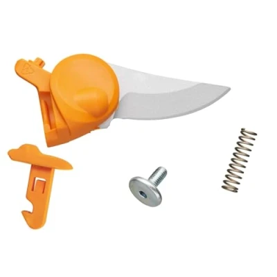Imagen de Fiskars Cuchilla de repuesto para tijeras jardín Bypass la serie X L P941 (1057174), Incluye muelle y tornillo, acero inoxidable, 1064259