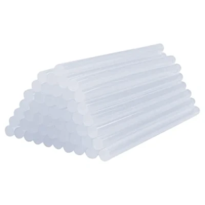 Imagen de Barras de Pegamento Caliente,50 pcs Cola Termofusible Silicona Pistola Caliente en Barra Palos Transparente,7 * 100mm