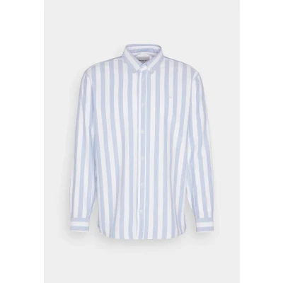 Imagen de Carhartt WIP Dillion Shirt Camisa, Hombre, Talla: Large, Bleach/white