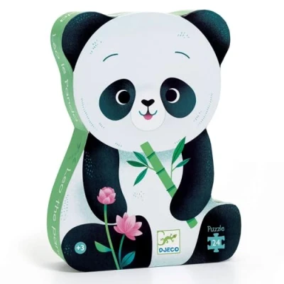 Imagen de Puzzle Silueta Leo el Panda