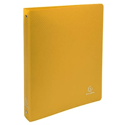 Imagen de Exacompta Opaque 30 mm 4 Ring Binder Yellow
