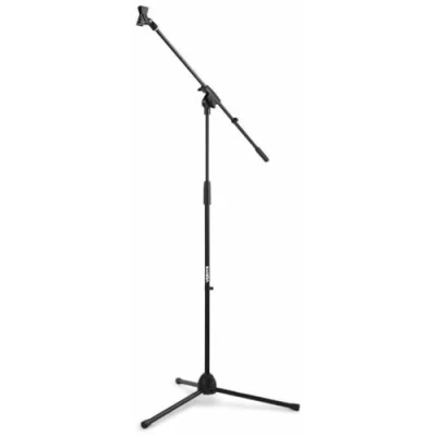 Imagen de Vonyx MS10 Pie de Micrófono Negro. Micro, Negro, Equipo Profesional, Altura Ajustable, Compacto, Fácil Transportar, Se suministra sin