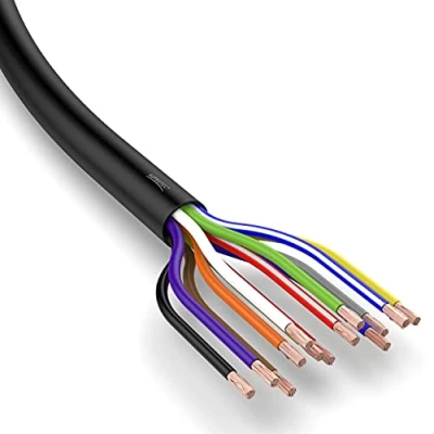 Imagen de AUPROTEC cable de coche 13 x 1,5 mm² 5 m redondo FLRYY I para vehículo/cable vehículo varias aplicaciones, pines adecuado remolques