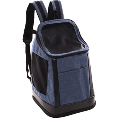 Imagen de FLAMINGO Mochila Nestor Azul 35x30x47H para Perro MAX 7kg