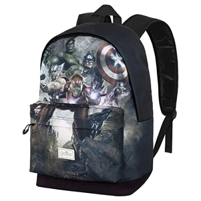 Imagen de Marvel Los Vengadores Troupe Mochila HS FAN 2.0, Verde, 30 x 41 cm, Capacidad 22 L