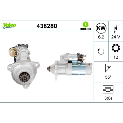 Imagen de Motor de arranque VALEO 438280