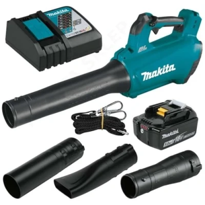 Imagen de Soplador LXT 18 V (1 x 5,0 Ah) con cargador rápido MAKITA DUB184RT