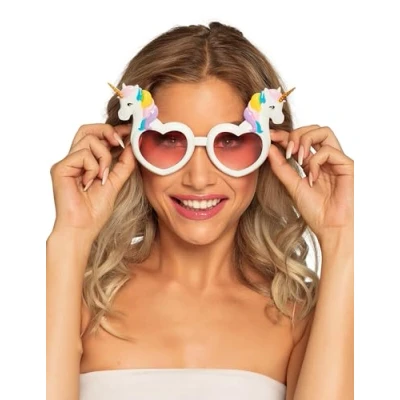 Imagen de Boland 50030 Gafas de fiesta, unicornio, diversión, caja fotos, accesorios, fiesta temática, carnaval