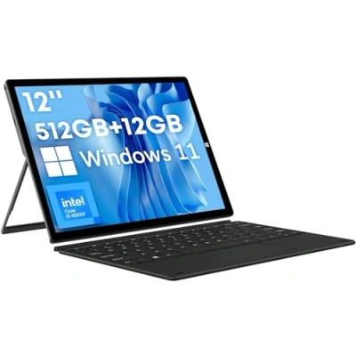 Imagen de KOZYOU Ubook X Intel i5 10210Y 12 pulgadas Windows 11 2 en 1 Tablet PC portátil 2K IPS 12GB 256GB 2.4G/5G Wifi incluye teclado
