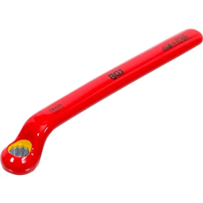 Imagen de BGS 72014 Llave de estrella VDE largas acodadas 14 mm
