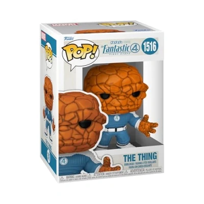 Imagen de FUNKO Pop! Marvel: Fantastic Four (2025) The Thing Figura de Vinilo Coleccionable Idea Regalo Mercancia Oficial Juguetes para Niños y Adultos Movies Fans