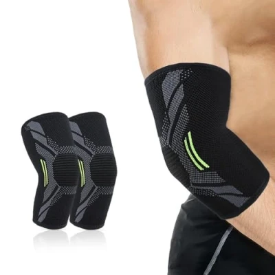 Imagen de TOFBS Coderas Epicondilitis para Hombre y Mujer Deportiva Codera Codo Tenista de Golfista Tendinitis alivio del dolor articular(M)