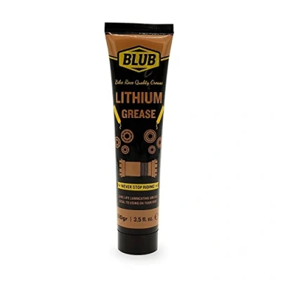 Imagen de BLUB Grasa de Litio 100gr Rodamientos Bicicleta, Aceite Lubricante Multiusos Aflojatodo Montaje Consistente Base Litio, Lithium Grease