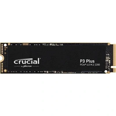 Imagen de Disco Duro Ssd Crucial P3 Plus 2tb 3d Nand M.2 2280 Pcie 4.0 Nvme Negro