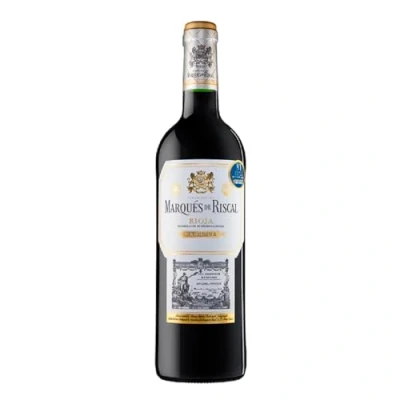 Imagen de Marqués de Riscal Vino Tinto Reserva Denominación Origen Calificada Rioja, Variedad Tempranillo, 24 Meses en barrica, Botella individual 750 ml