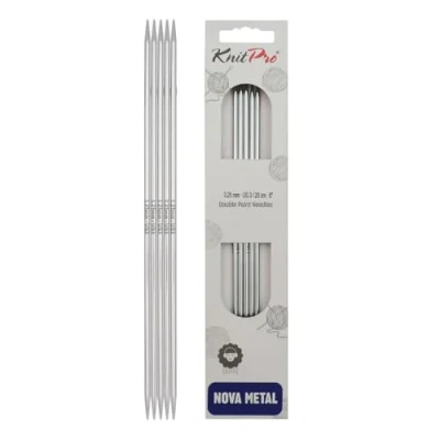 Imagen de Knit Pro Agujas para Calcetines KnitPro Nova Metal (20cm x 3.25mm) 1 Unidad