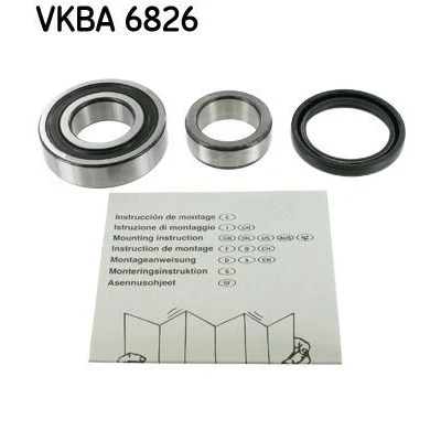 Imagen de SKF VKBA 6826 Juego de cojinete rueda con anillo retención 62 SUZUKI: IGNIS I, 2, Wagon R+ II Hatchback