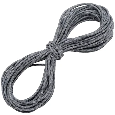 Imagen de AERZETIX C67281 Elástico Decorativo Redondo 10 Metros diámetro 2mm Color Gris Piedra