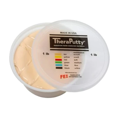 Imagen de CanDo TheraPutty anti bacteriano Pasta modelar 450 g Beige (ligera)