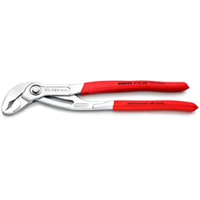 Imagen de Knipex Cobra® Tenaza para bombas de agua cromado, recubiertos plástico antideslizante 300 mm 87 03