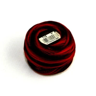 Imagen de DMC hilo perle de algodón tamaño 8 115 por 10 gram bola