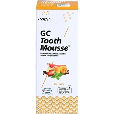 Imagen de GC Tooth Mousse Tutti Frutti, 40 g Crema
