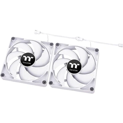 Imagen de Thermaltake CT140 PC Cooling Fan White 2 Pack