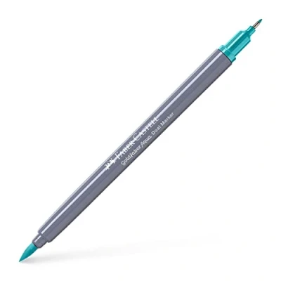 Imagen de FABER CASTELL 164656 Goldfaber Aqua Dual Marker Verde Cobalto Claro (356)