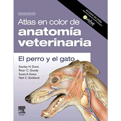 Imagen de Atlas en color de anatomía veterinaria. El perro y del gato (incluye evolve)