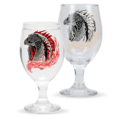 Imagen de Vaso que cambia de color House of the Dragon Producto oficial HOTD, copa 350ml para bebidas frías, regalo fans Targaryen Game Thrones