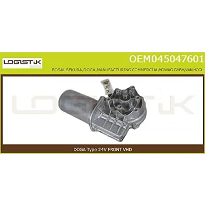 Imagen de CASCO CWM39601GS Motor del Limpiaparabrisas 24V delante
