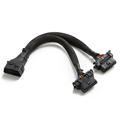 Imagen de bbfly B6 ODB II ODB2 divisor extensión 16 pin Cable de adaptador (30CM/1FT)