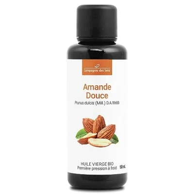 Imagen de ALMENDRAS DULCES 200 mL Aceite Vegetal Orgánico 100% Puro, Natural, Virgen y Certificado AB Botella en Vidrio