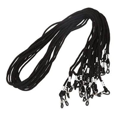 Imagen de MSCHENZW 12 piezas Nylon gafas/gafas/gafas de sol/gafas cordón titular collar Negro, Negro , Einheitsgroesse